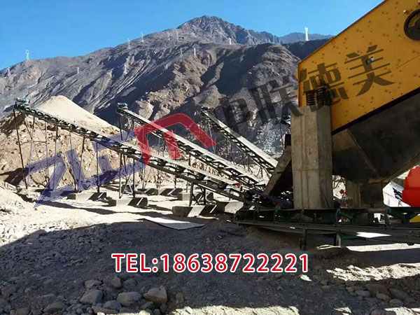 山东全自动移动破碎站设备