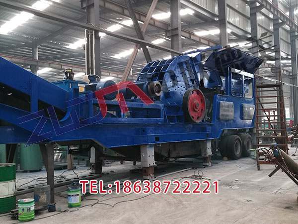 青海大型移动破碎机求租