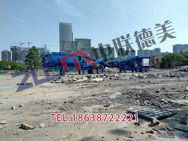 青海简易式移动破碎机有何用