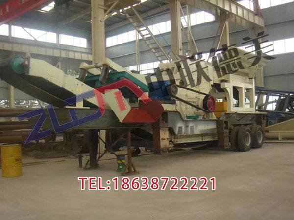 福建采矿移动破碎机高速