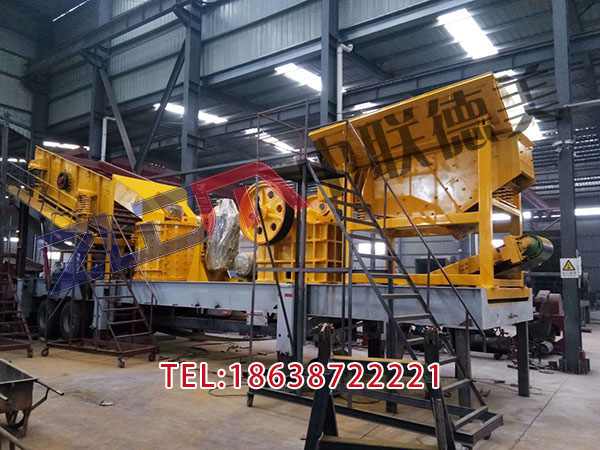 江苏细碎移动破碎站制造图