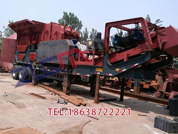 湖北大形车载移动破碎站售价