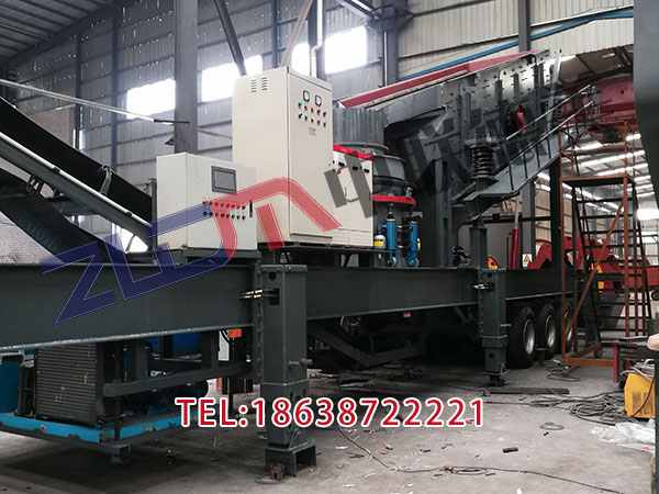 江苏一台可移动破碎站设计