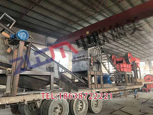 海南矿山移动破碎站牌子