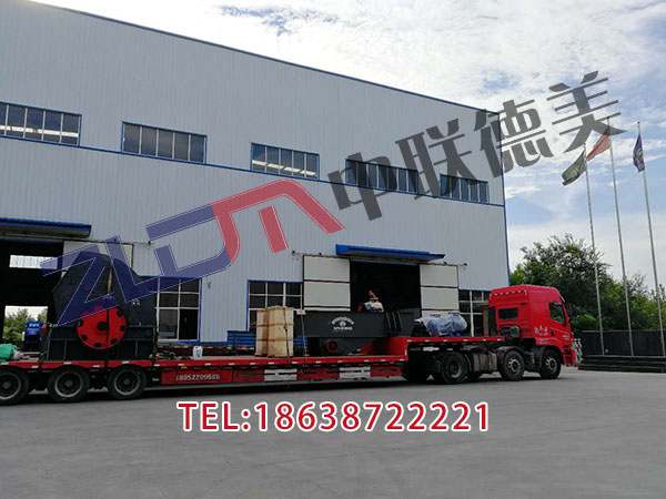 海南反击式移动破碎机工作视频