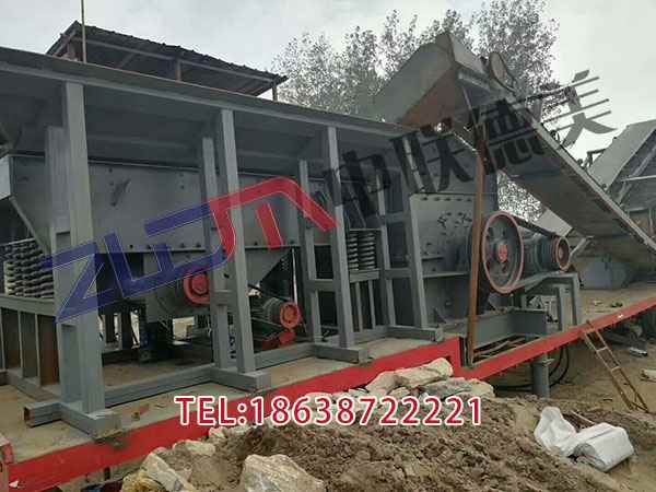 北京出售移动破碎机价钱