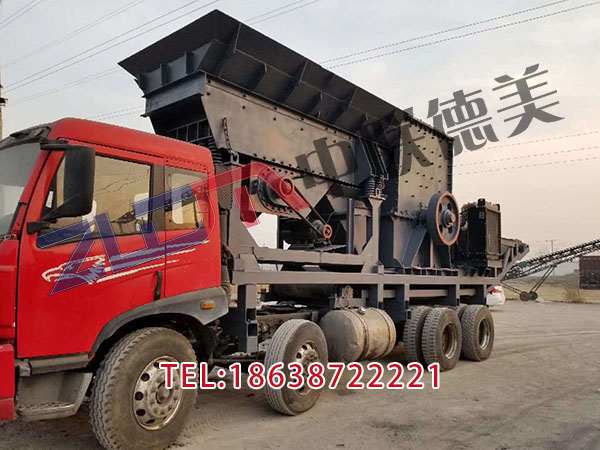 辽宁锤击移动破碎站型号