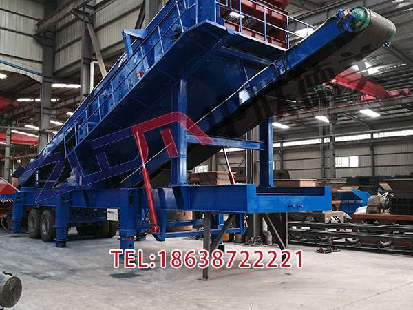 湖南筛分式移动破碎站设计