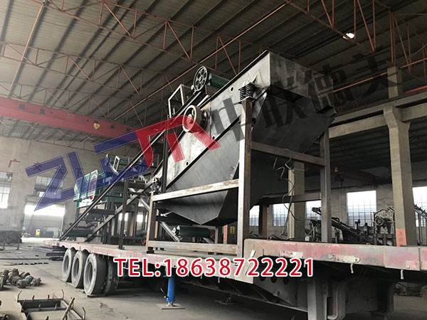 重庆自制移动破碎机站价格