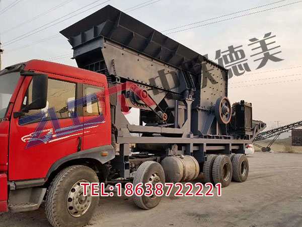 甘肃筛分式移动破碎站制造商