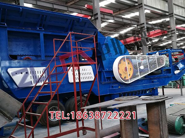 山西一体化移动破碎站价格表