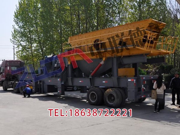 宁夏一体式移动破碎机的厂家