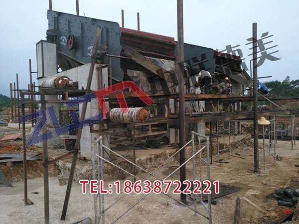 陕西轮胎式移动破碎机设计案例