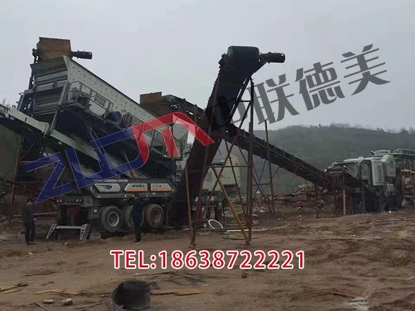 海南大型履带式移动破碎站招标