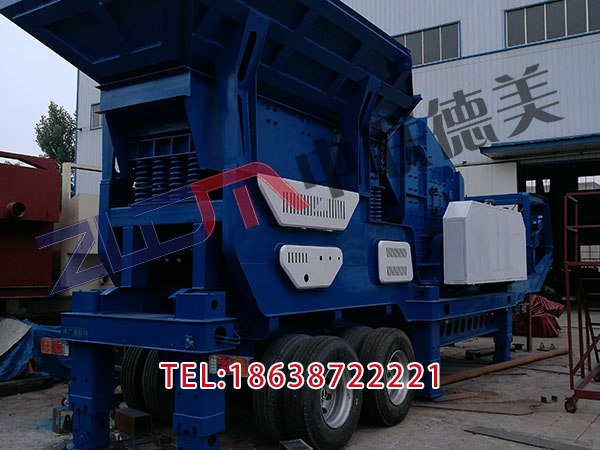 福建大型履带式移动破碎机站报价