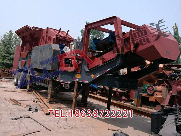 内蒙古自制移动破碎站制造图