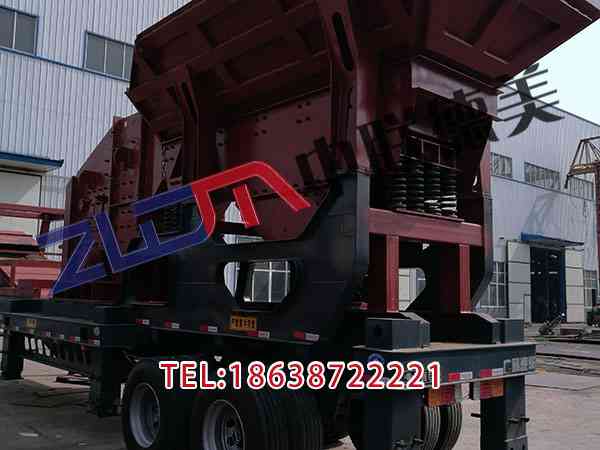 广东小型移动破碎站设计