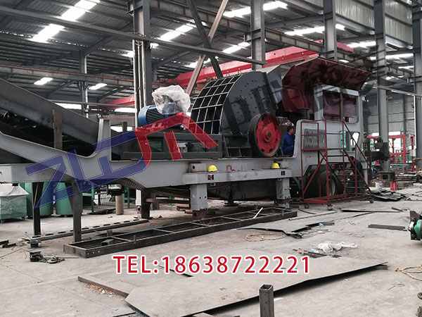 黑龙江履带式大型移动破碎站机械设备