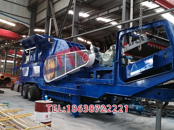 重庆露天矿移动破碎站组合