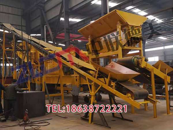 湖南大型履带式移动破碎站设计案例