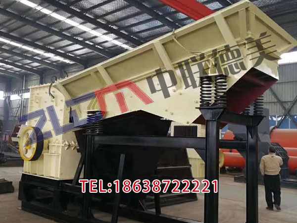 天津河卵石移动破碎站牌子