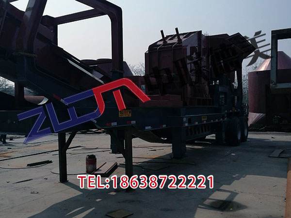 四川中型移动破碎站建筑垃圾