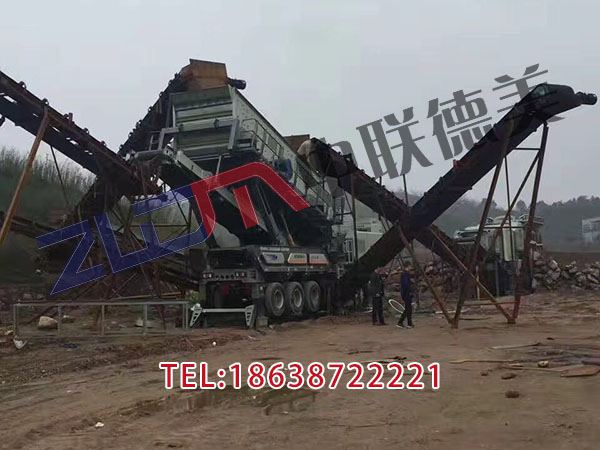 四川砂石移动破碎站厂家
