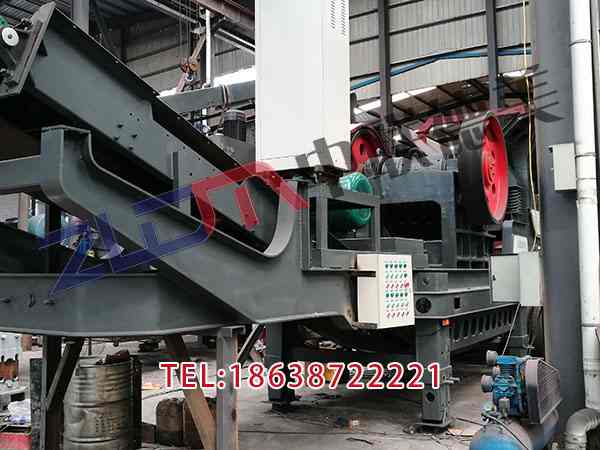 广东自制移动破碎站设计案例