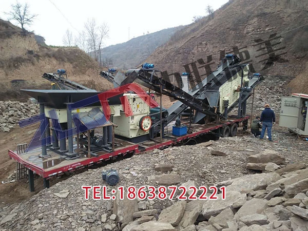 江西无尘移动破碎站运输